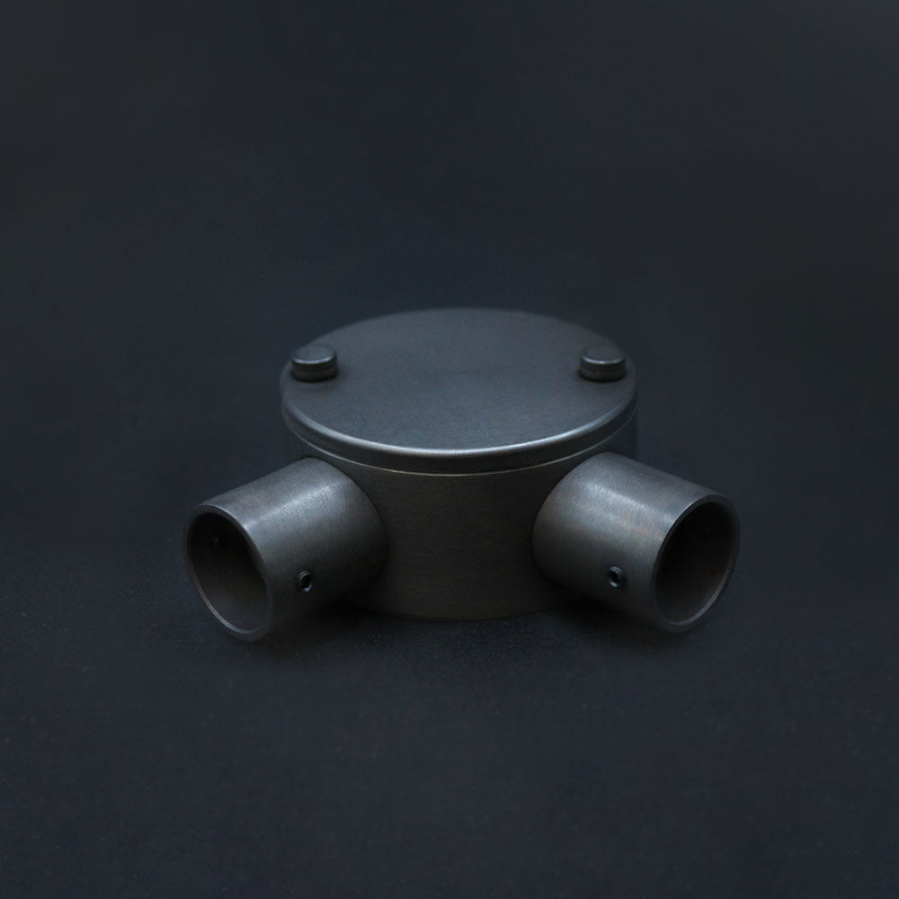 20mm Conduit Angle Box - Dark Bronze