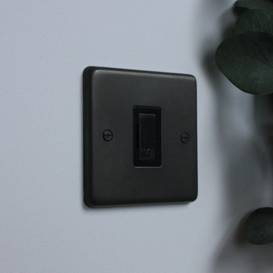 Dark Bronze Unswitched Fused Connection Unit