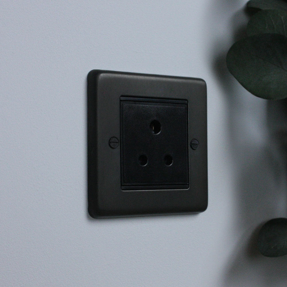 Dark Bronze 5amp Socket