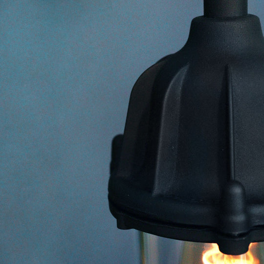 Railway Lantern with Swan Neck