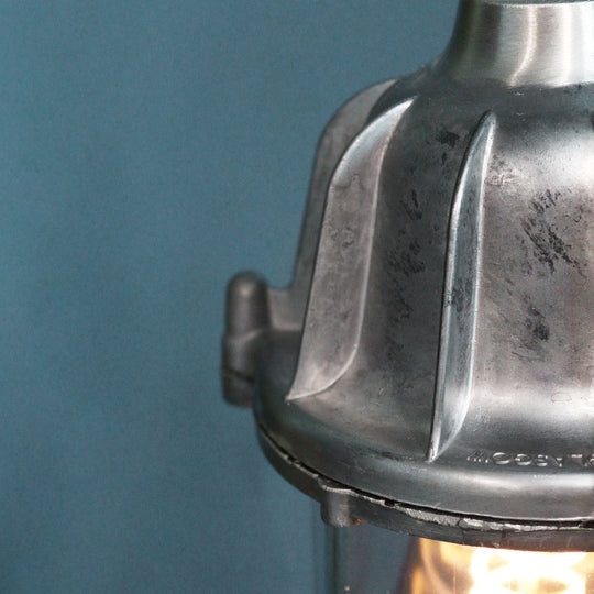 Railway Lantern with Swan Neck
