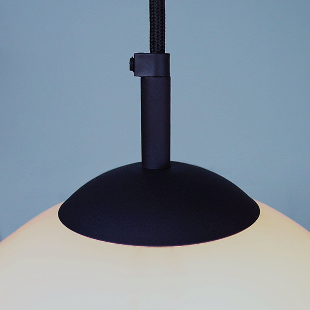 Opaline Shade Pendant Set - Medium