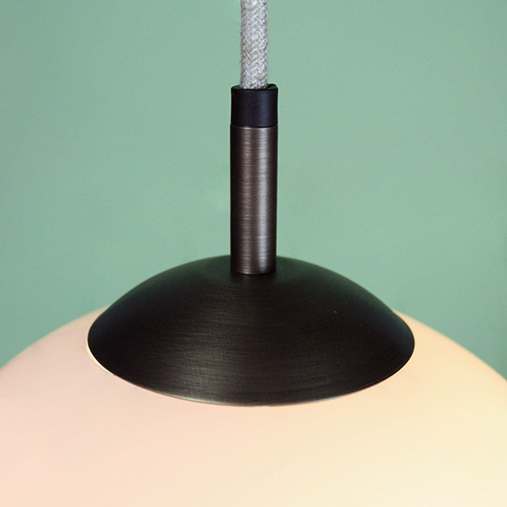 Opaline Shade Pendant Set - Large