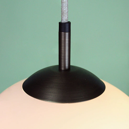 Opaline Shade Pendant Set - Large