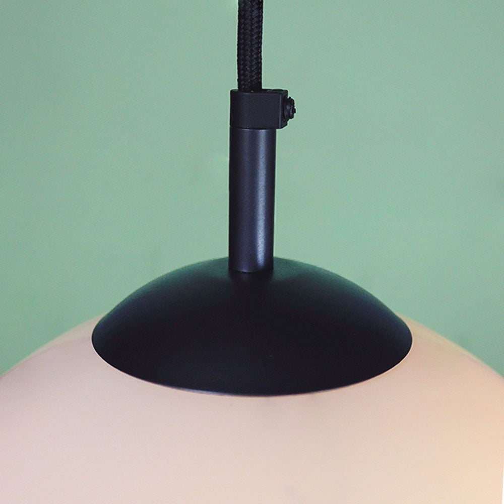 Opaline Shade Pendant Set - Large