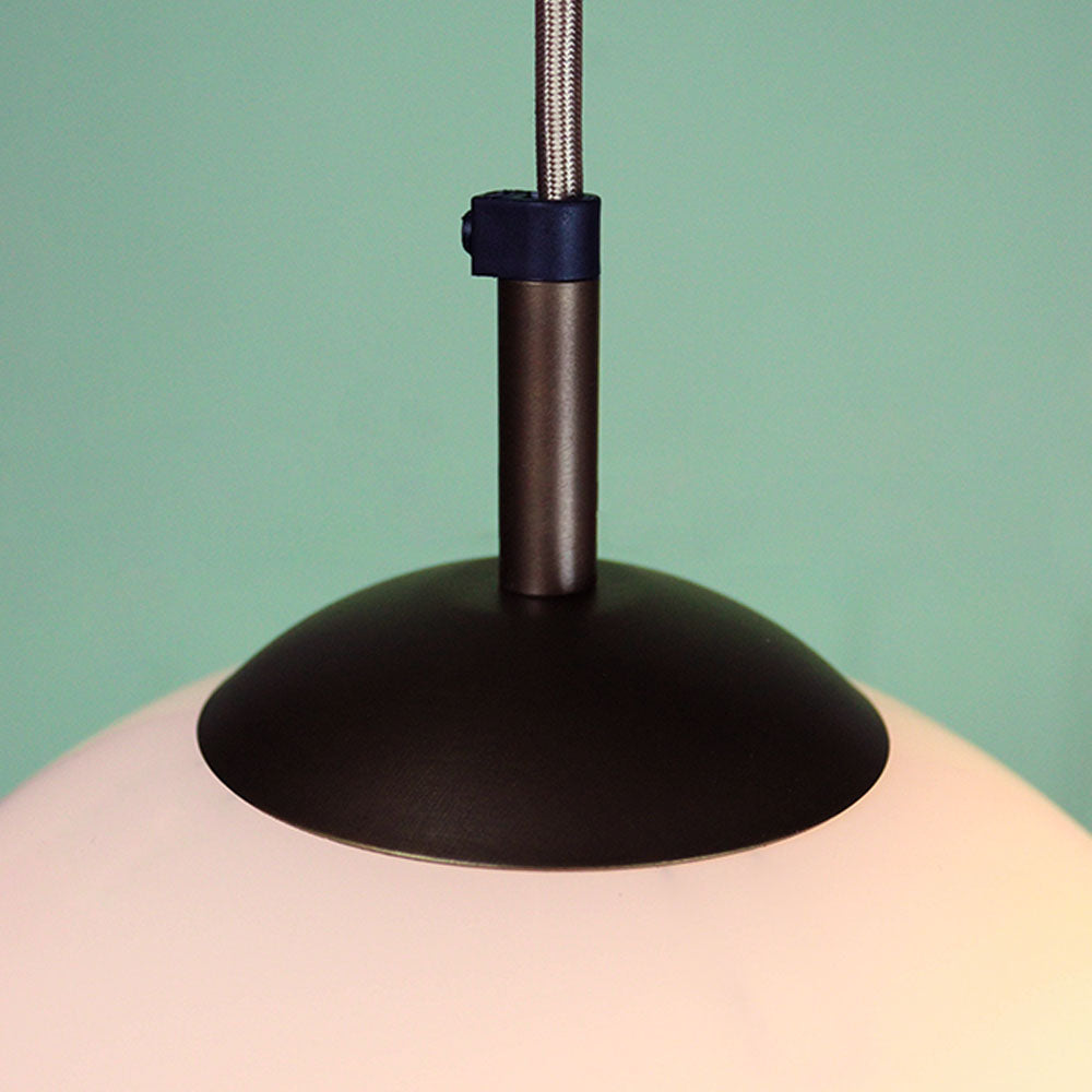 Opaline Shade Pendant Set - Large