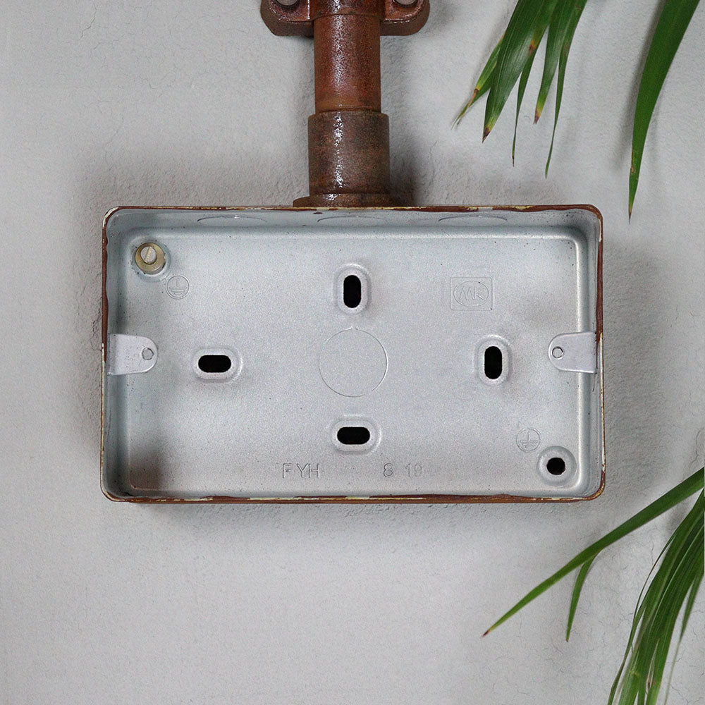 Rusted Double Back Box – The Workshop Below