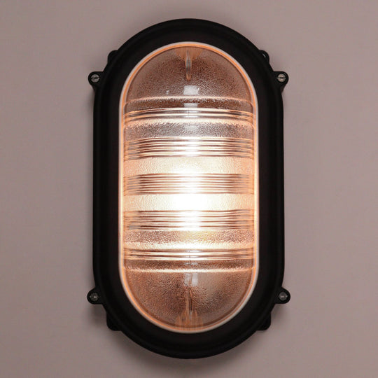 Textured Black Railway Bulkhead