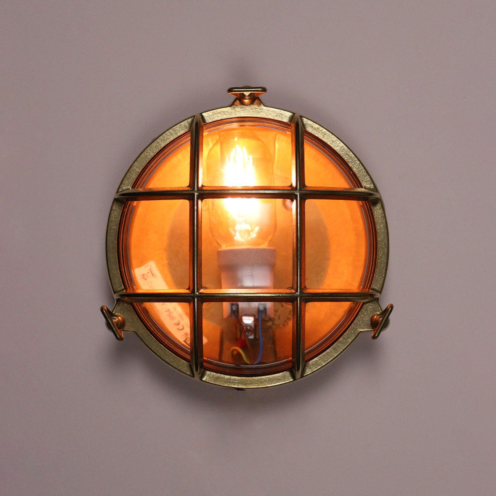 Brass Round Bulkhead