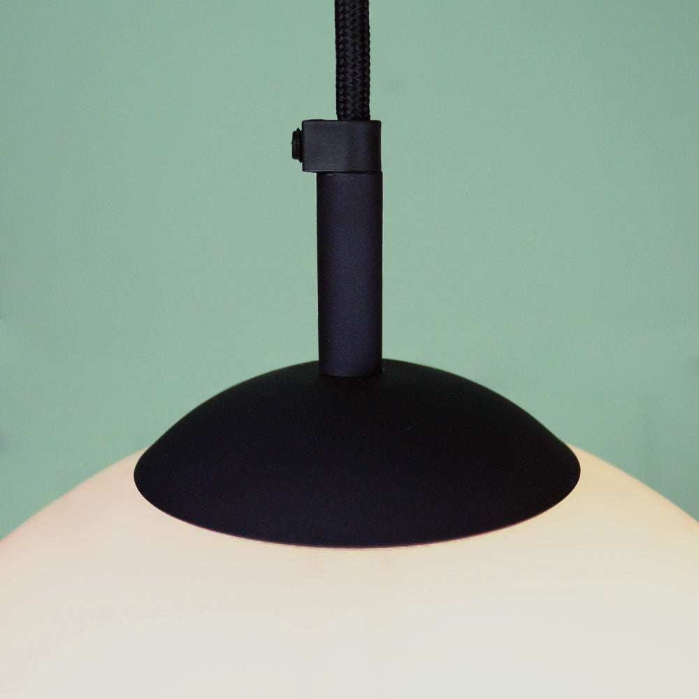 Opaline Shade Pendant Set - Large