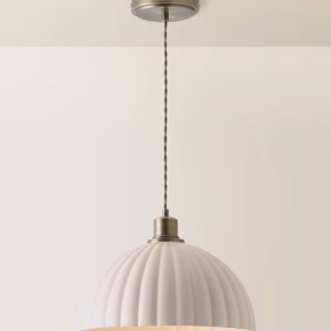Ribbed Dome Pendant Ceiling Light - Image 2